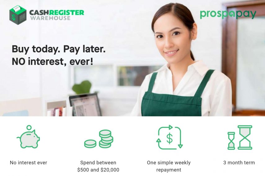 Interest Free POS Hardware & Equipment with Prospa Pay