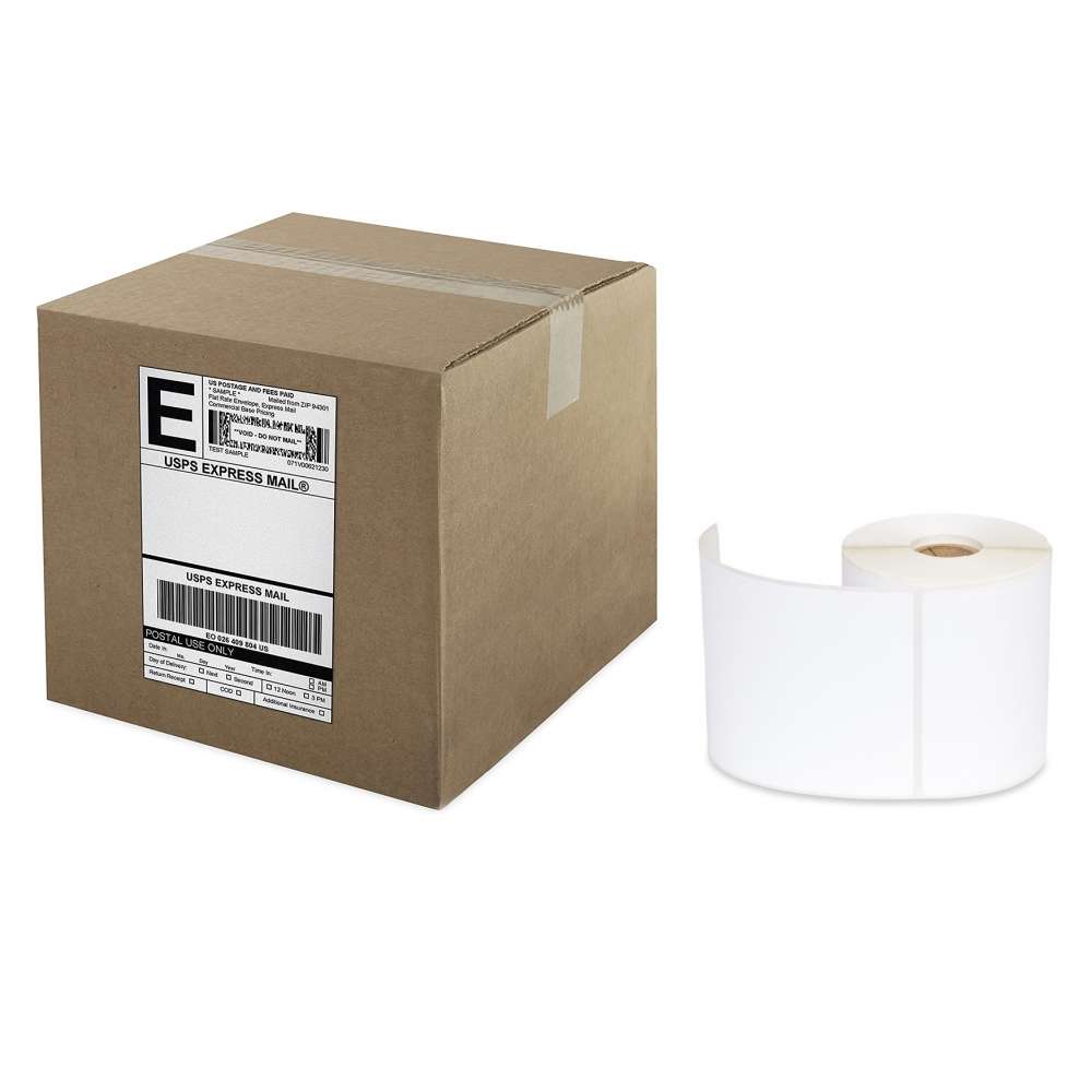 View 100x150mm Direct Thermal Shipping labels - Box of 10 Rolls