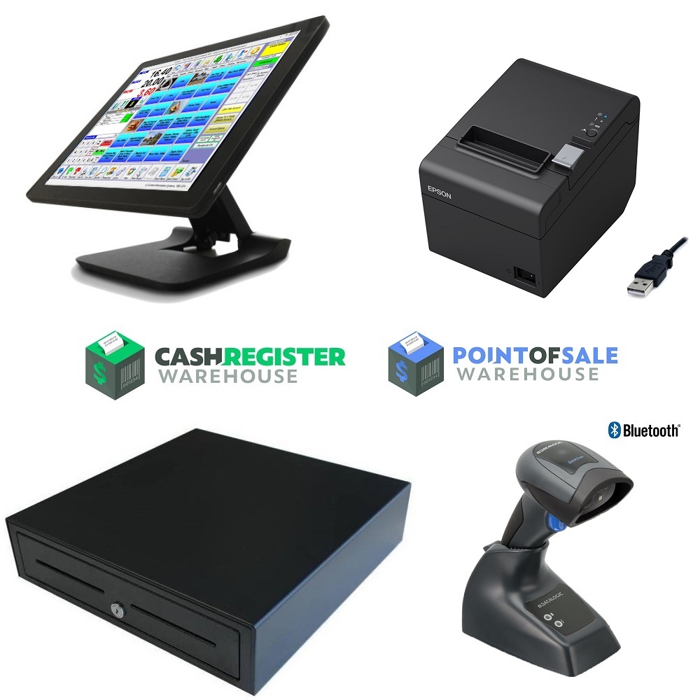 View Element 455 Touch Screen POS System Bundle #3