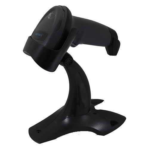 View Element P100 2D-SR USB Barcode Scanner with Stand