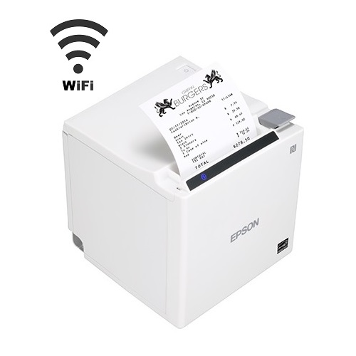 View Epson TM-M30II White Wireless Receipt Printer