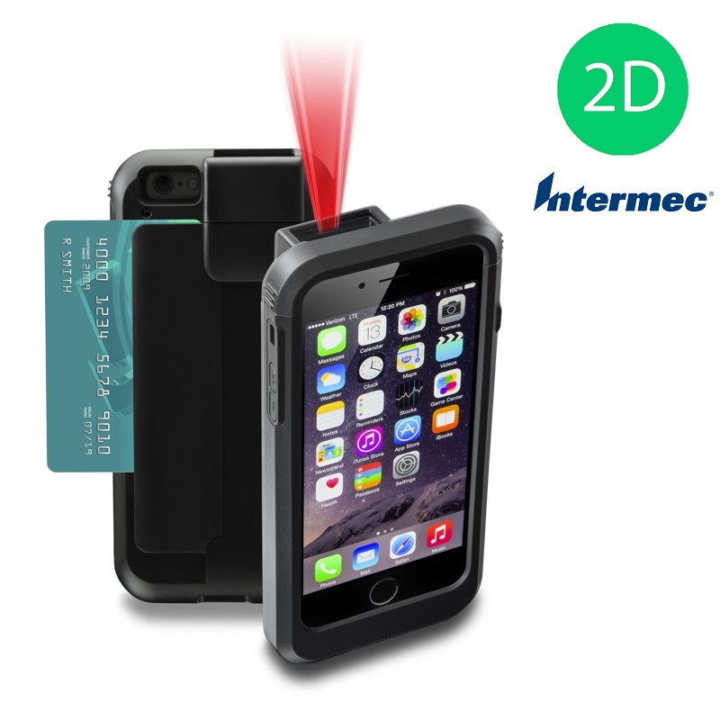 View Linea Pro 5 for iPod 5, iPod 6 & iPod 7 with MSR & 2D Intermec Scanner