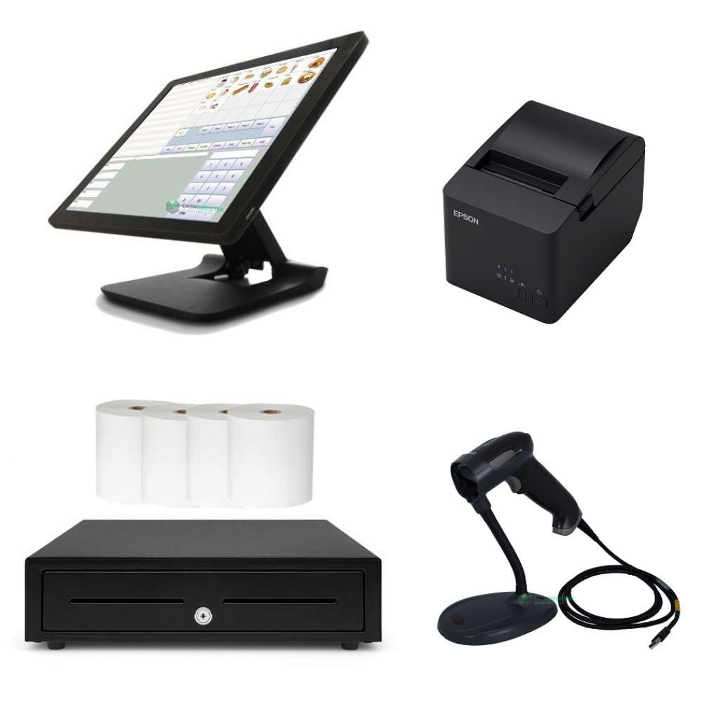 View NeoPOS Retail & Hospitality POS System Bundle with Honeywell 1470G Barcode Scanner