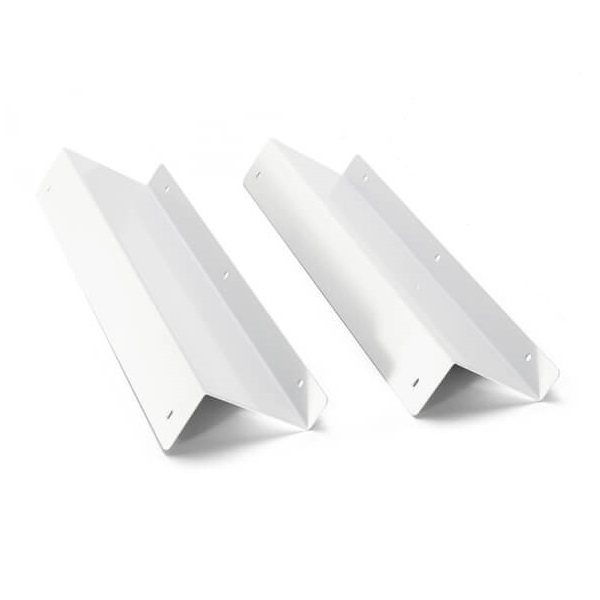 View POS-Mate Under Counter Cash Drawer Mounting Brackets - White