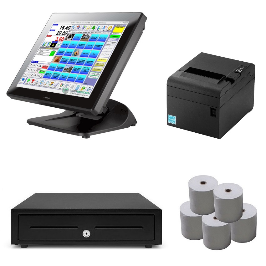 View Posiflex PS-3415E POS System Bundle - Software Included
