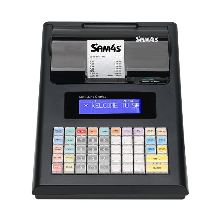 View Sam4s Er230 Portable Cash Register - Batteries Included
