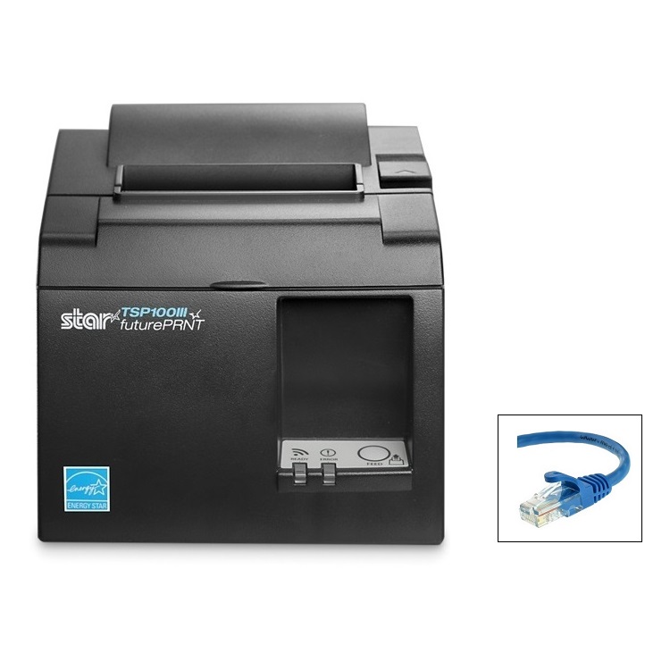 View Star Micronics TSP100III LAN Thermal Receipt Printer