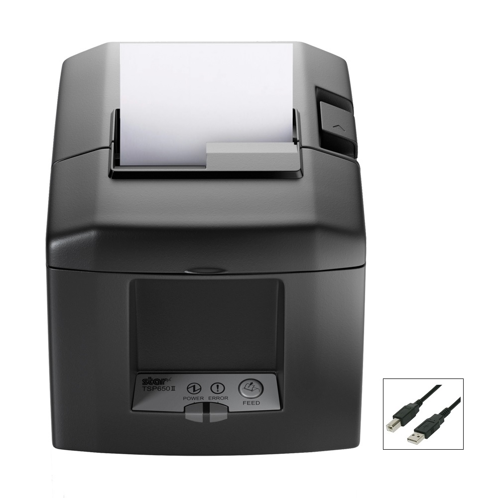 View Star TSP654IISK Sticky Label Printer with USB Interface