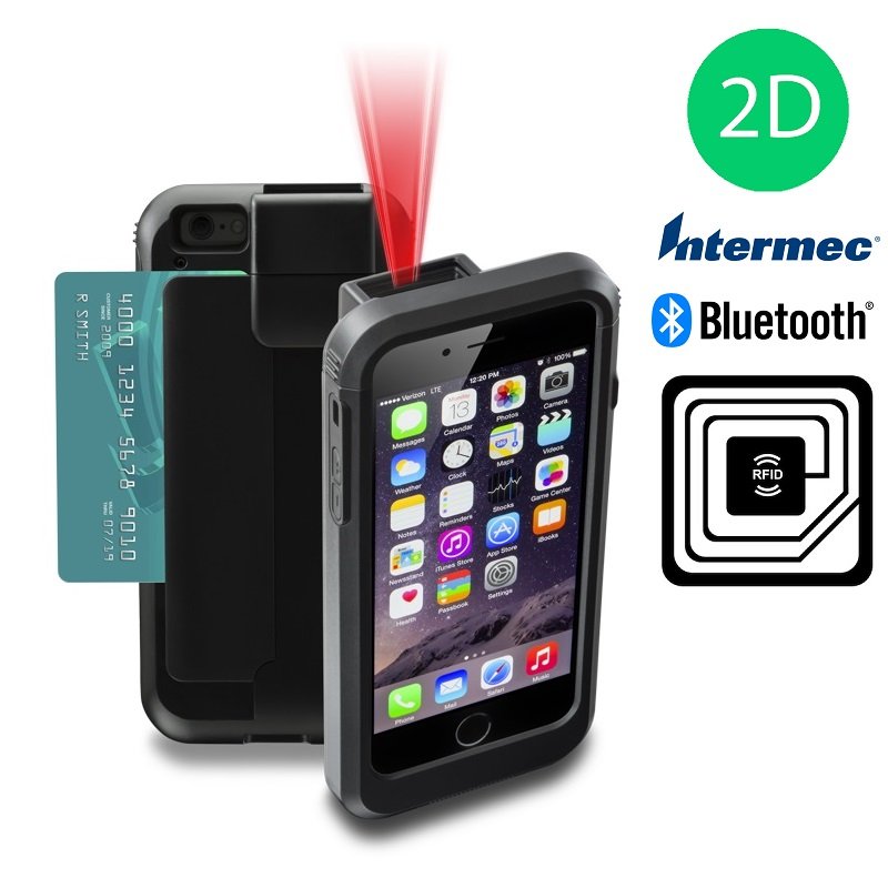 Linea Pro 5 for iPod 5, iPod 6 & iPod 7 with MSR, 2D Intermec Scanner, Bluetooth & RFID